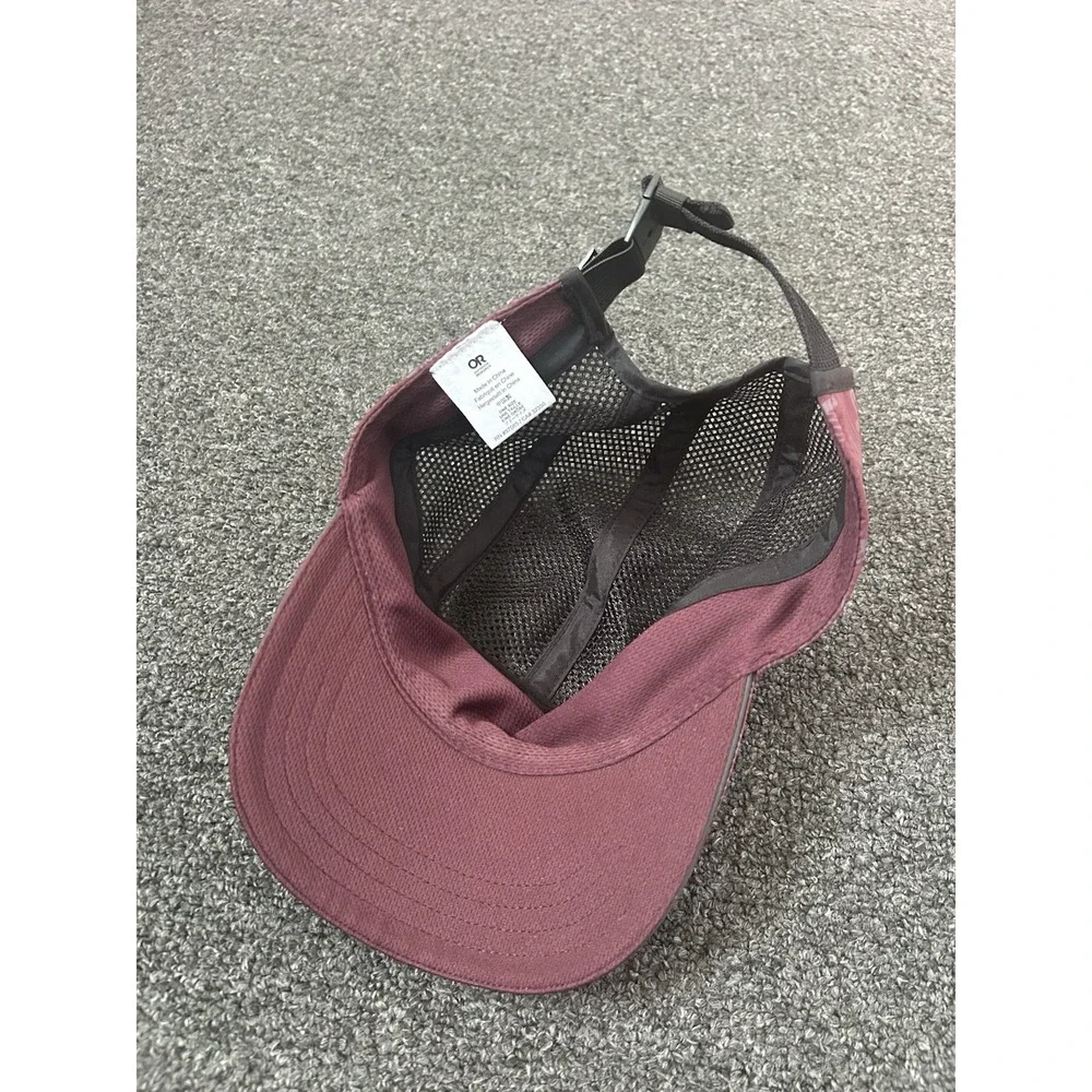 Outdoor‎ Research Trail Trucker Mesh Hiking Hat Maroon Womens One Size Outdoors